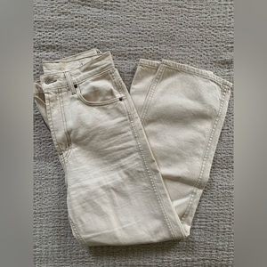 B Sides Plein Relaxed Straight Jean in Clair